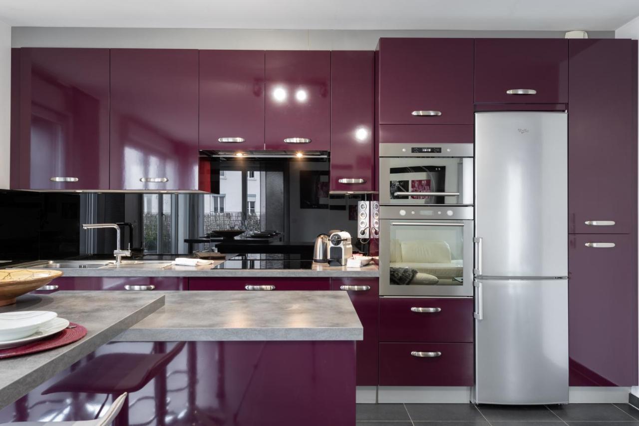 Le 7 De Coeur - Grand T4 Avec Balcon Apartment Lyon Ngoại thất bức ảnh