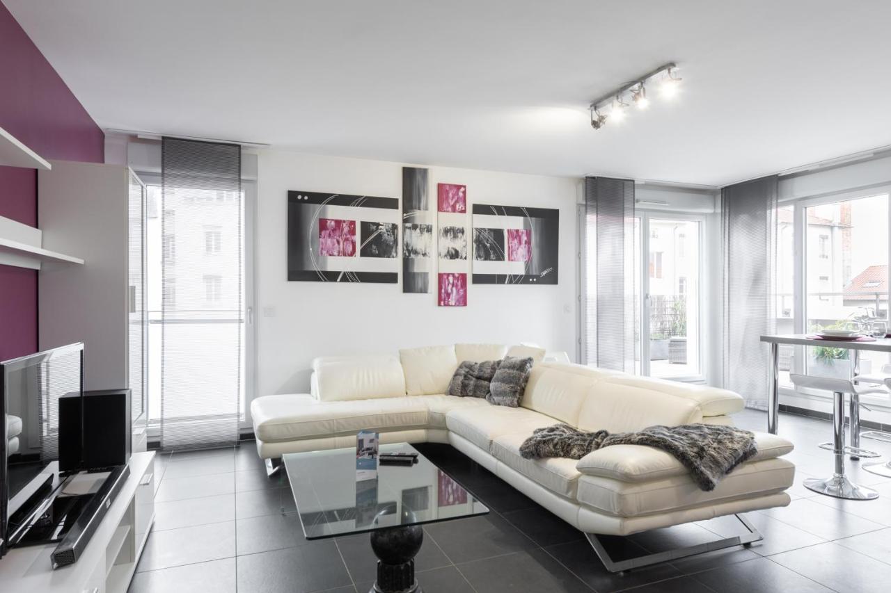 Le 7 De Coeur - Grand T4 Avec Balcon Apartment Lyon Ngoại thất bức ảnh